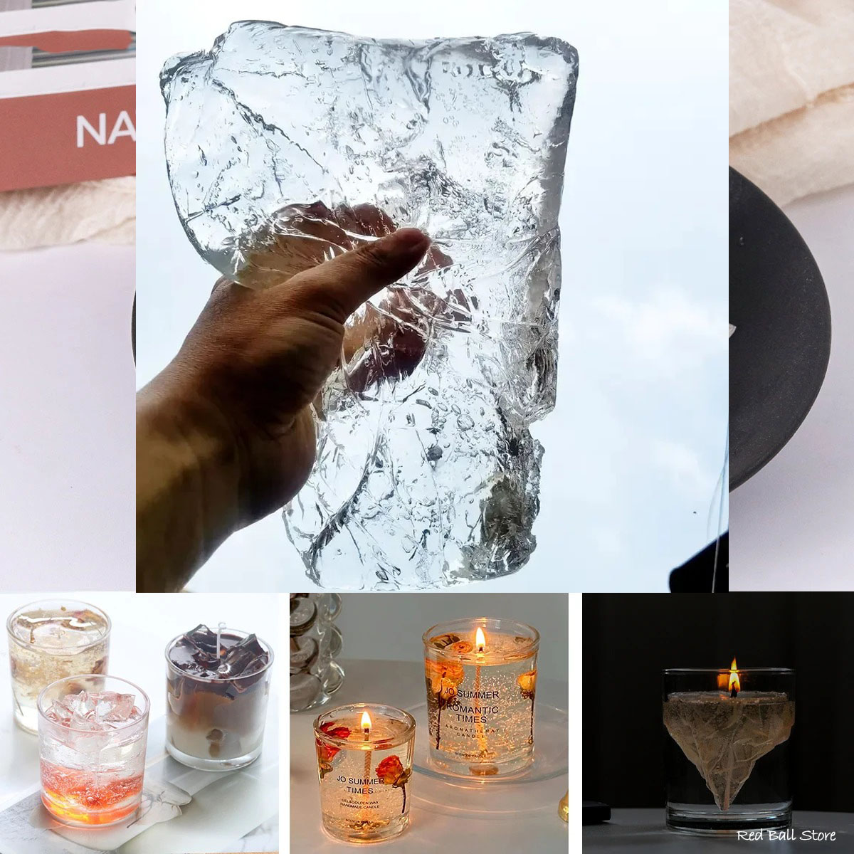 100G ジェリーワックス卸売 DIY 手作り香り付きキャン - Candle Making Material Wholesale のレビューと価格