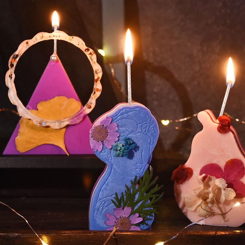 キャンドル作り用のスモークコットンワックスライン,エンボス加 - Candle Making Ingredients のレビューと価格