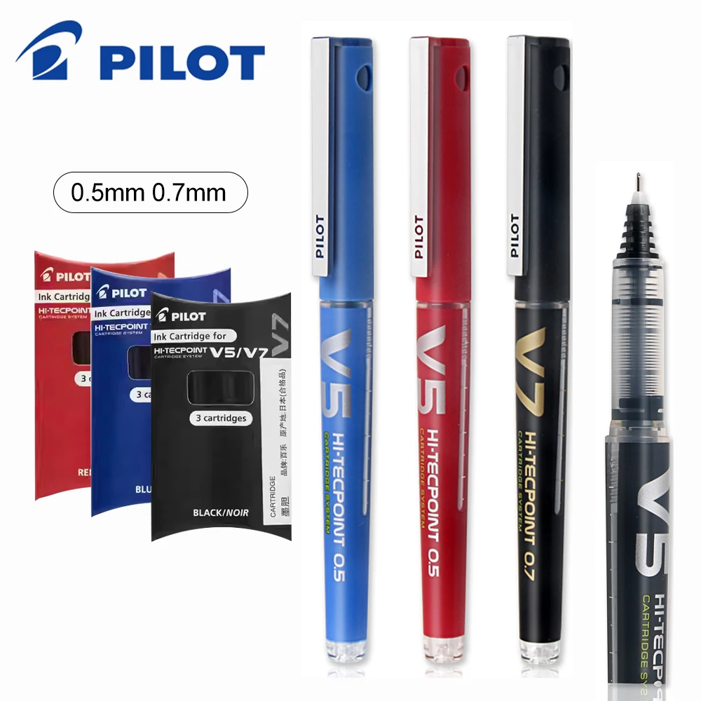 日本パイロット V5/V7 ゲルペンストレート液体交換可能な - Pilot Pen V5 のレビューと価格