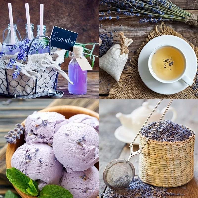 1袋30gの乾燥ラベンダーの花びら、天然DIYクラフト原料、 - Candle Making Event のレビューと価格