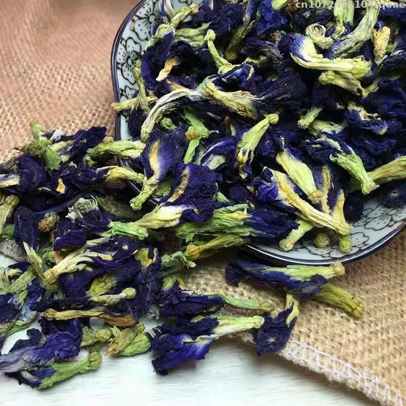 天然蝶蘭ドライフラワーブルーバタフライピーの花美容石鹸ウェデ - Candle Making And Perfume のレビューと価格