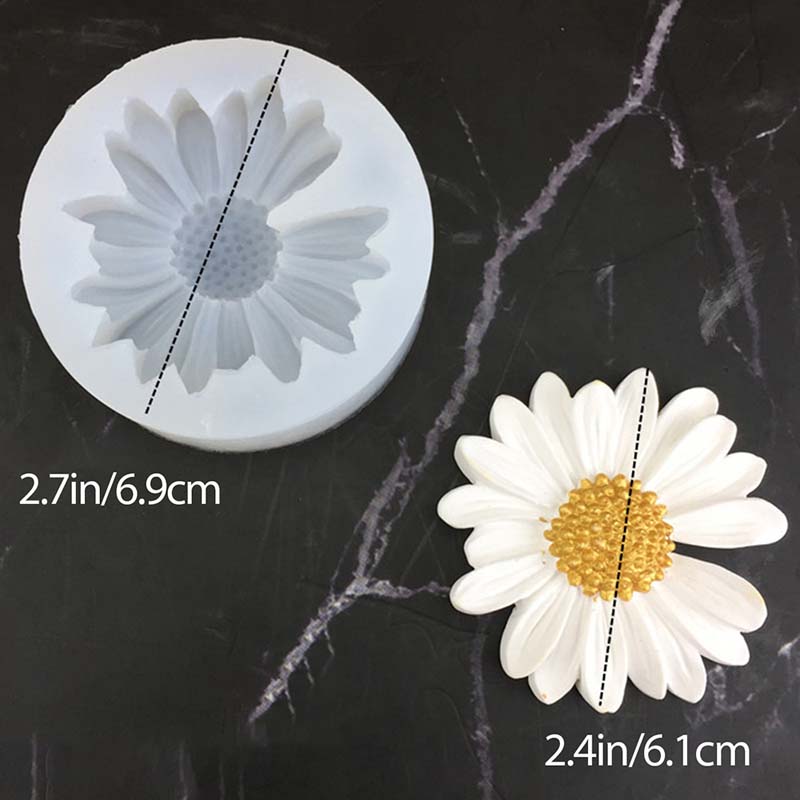 DIY キャンドルシリコーン型デイジーカモミールフラワーキャ - Candle Making Wax Melter のレビューと価格