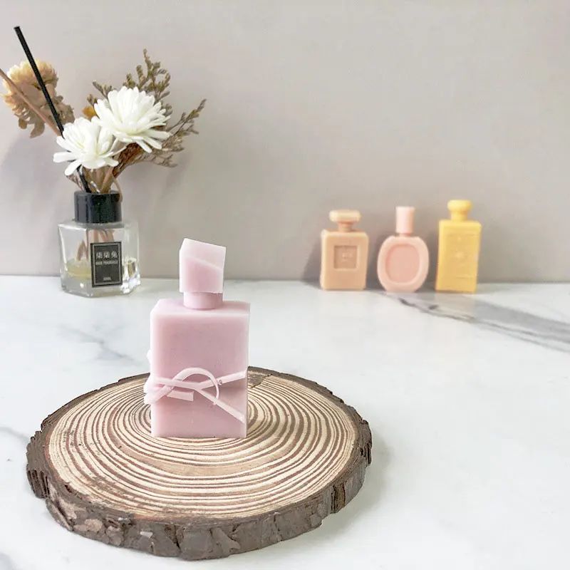 2 個ファッション香水ボトルシリコーンケーキ型チョコレートム - Candle Making And Perfume のレビューと価格
